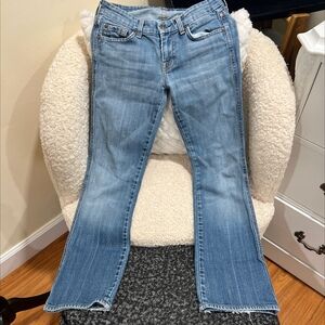 7 for all mankind jeans size 25